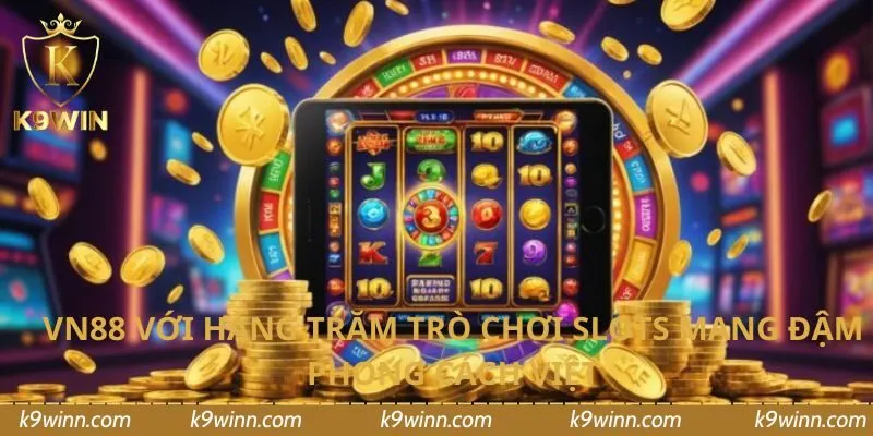 VN88 với hàng trăm trò chơi slots mang đậm phong cách Việt